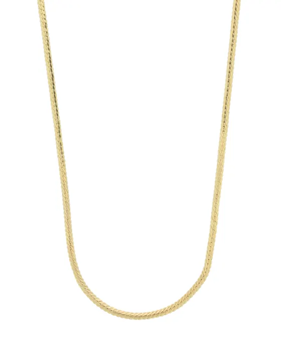 9CT Y/G HERRINGBONE 3.0mm/45cm
